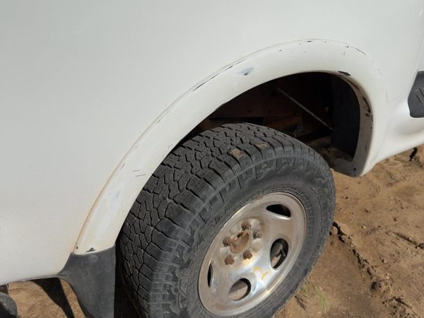 1997-2004 Ford F150 Passenger Right Rear Wheel Flare Moulding Oem Back White Yz — photo 6