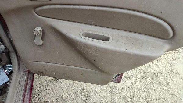 1997 Ford Escort Passenger Right Rear Door Trim Panel Manual Back Tan — photo 6