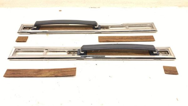 1984 Cadillac Deville Pair Left Right Front Inside Door Pull Handle Oem Set — photo 3