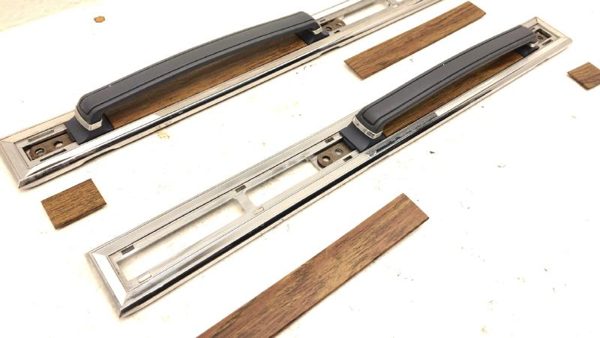 1984 Cadillac Deville Pair Left Right Front Inside Door Pull Handle Oem Set — photo 4