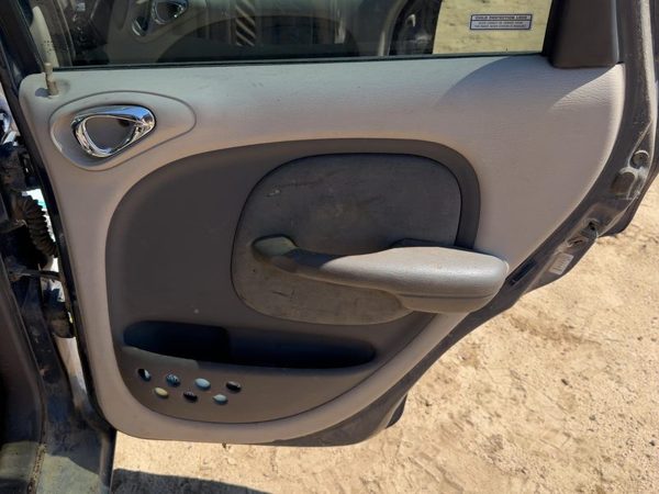 2001-2002 Chrysler Pt Cruiser Passenger Right Rear Door Trim Panel Back Beige — photo 3