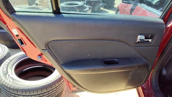 10-12 Ford Fusion Driver Left Rear Door Trim Panel With Switches Back Black Dw — photo 3