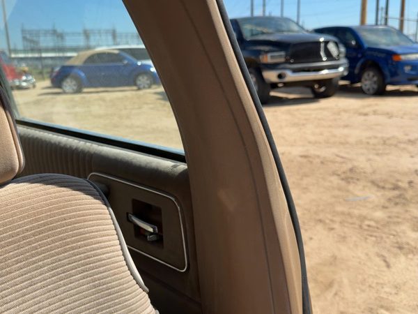 1989-1996 Buick Century Sedan Driver Left B-Pillar Trim Panel Tan OEM — photo 5