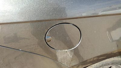 2008-2011 Ford Focus Fuel Tank Door With Hinge Gas Lid Oem Filler Sedan Gray Uj