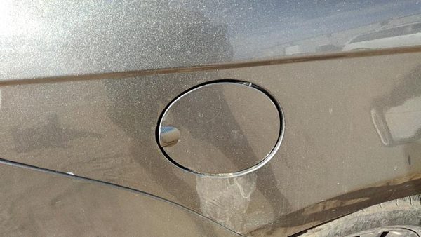 2008-2011 Ford Focus Fuel Tank Door With Hinge Gas Lid Oem Filler Sedan Gray Uj — photo 1