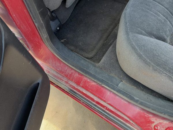 06-13 Chevy Impala Driver Left Rear Lower Sill Plate Step Trim Panel Oem Ebony — photo 2