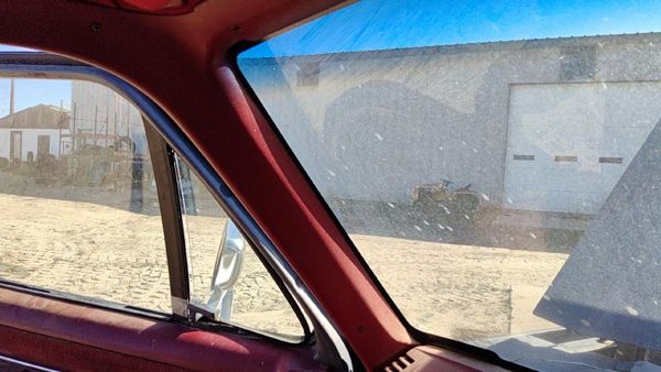 1987-1991 Ford F150 Driver Left A Pillar Trim Windshield Post Panel Oem Red — photo 3