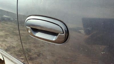 1997-2004 Ford F150 Passenger Right Front Outside Door Handle Oem Blue