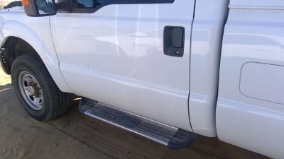2012 Ford F250 Sd Pickup Front Door LH White Z1 Off And Ready