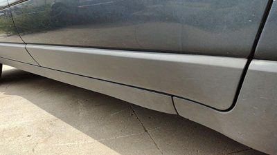 2009-2012 Chevy Traverse Driver Left Rear Moulding From Door Oem Back Trim Strip
