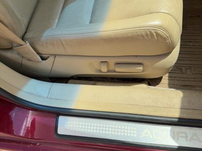 04-06 Acura Tl Passenger Right Side Power Seat Switch With Trim Panel Oem Tan C