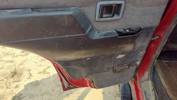 92-95 Nissan Pathfinder Driver Left Rear Door Trim Panel With Switches Back Gray — photo 8