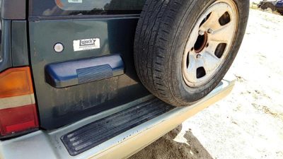1997 Suzuki Sidekick Back Door RH Green
