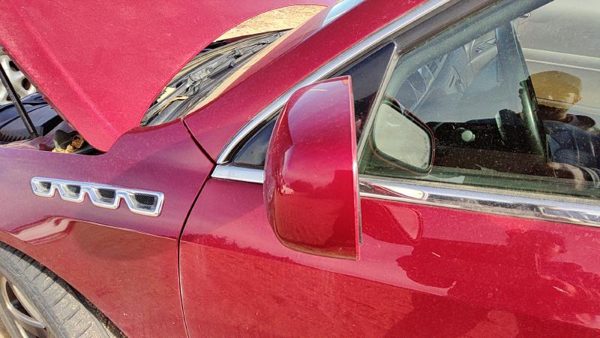 06-08 Lucerne Driver Left Side Mirror Door Mounted Crimson 86U Memory Signal — photo 4