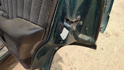 1995-2005 S10 Blazer Passenger Right Rear Door Latch With Rods/Cables Oem Back