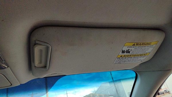 2010-2014 Subaru Legacy Outback Passenger Right Sun Visor Oem 92011Aj07ame — photo 2