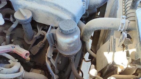 2004-2015 Nissan Titan Power Steering Fluid Remote Reservoir Tank Oem 5.6l — photo 3