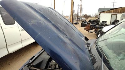 2002 Jeep Liberty Hood Blue PB7