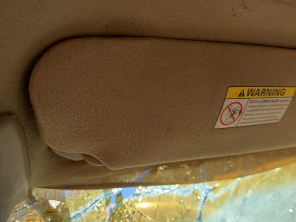 1998 Lincoln Navigator Sun Visor LH Tan Kx — photo 2