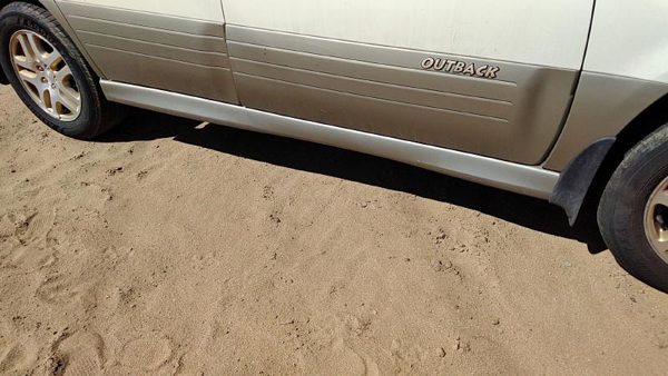 2000-2004 Legacy Outback Passenger Right Lower Rocker Moulding Oem 91112Ae24awd — photo 1