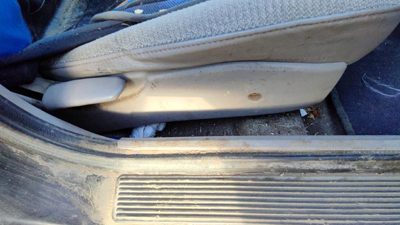 1996-1999 Saturn Sl1 Passenger Right Side Seat Trim Panel Oem Gray