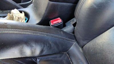2011-2013 Chevy Cruze Driver Left Front Seat Belt Buckle Receiver Oem Black Afo