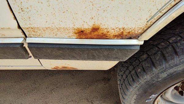84-90 Dodge Ram W250 Passenger Right Moulding From Fender Oem Trim Strip — photo 3