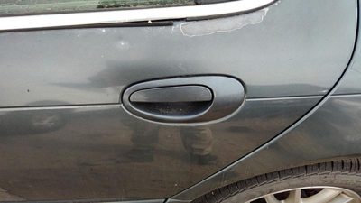 2000-2004 Chrysler 300M Driver Left Rear Outside Door Handle Oem Back Blue Pbq