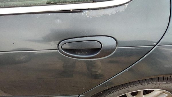 2000-2004 Chrysler 300M Driver Left Rear Outside Door Handle Oem Back Blue Pbq — photo 1
