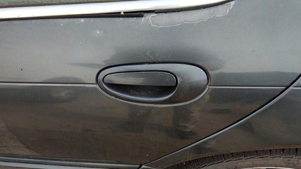 2000-2004 Chrysler 300M Driver Left Rear Outside Door Handle Oem Back Blue Pbq — photo 2