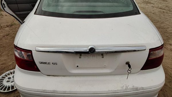 2005 Ford Taurus Trunk/decklid/hatch/tailgate Wt White Hail — photo 1