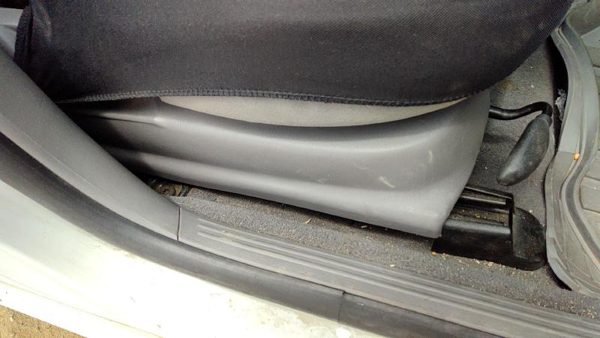 2000-2007 Focus Station Wagon Passenger Right Side Seat Trim Panel Oem Gray Ea — photo 4