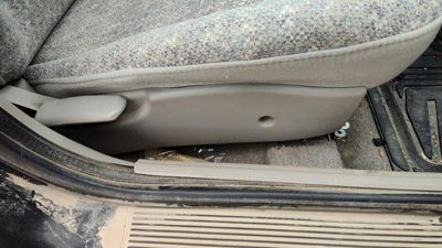 1996-2002 Saturn Sl1 Passenger Right Side Seat Trim Panel Oem Gray