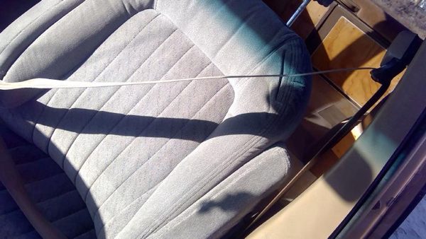 1993-1995 Chevy Astro Driver Left Front Seat Belt Retractor Oem Shoulder Tan — photo 4