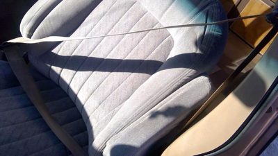 1993-1995 Chevy Astro Driver Left Front Seat Belt Retractor Oem Shoulder Tan