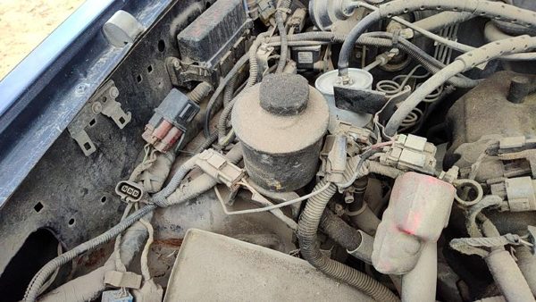 1993-1995 Nissan Pathfinder Power Steering Fluid Remote Reservoir Tank Oem 3.0L — photo 6