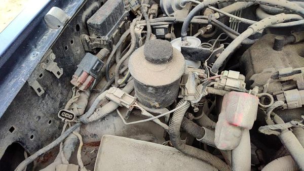 1993-1995 Nissan Pathfinder Power Steering Fluid Remote Reservoir Tank Oem 3.0L — photo 5