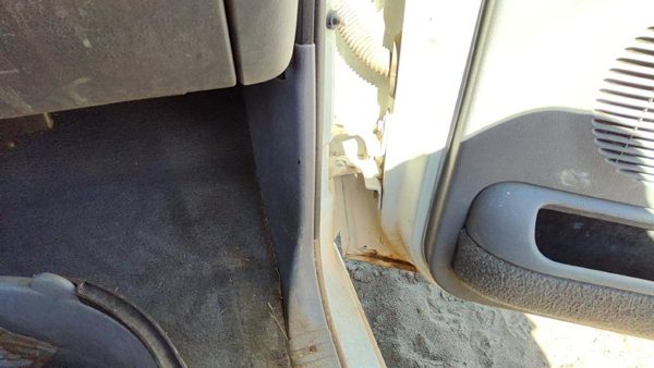 1994-2001 Ram 1500 Passenger Right Lower Kick Trim Panel Oem Gray — photo 1