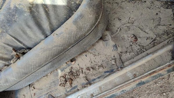 1953-1954 Chevy Bel Air 150 Sedan Passenger Right Side Seat Trim Panel Oem — photo 4