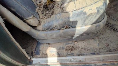 1953-1954 Chevy Bel Air 150 Sedan Passenger Right Side Seat Trim Panel Oem