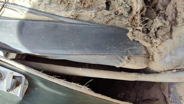 1953-1954 Chevy Bel Air 150 Sedan Passenger Right Side Seat Trim Panel Oem — photo 8