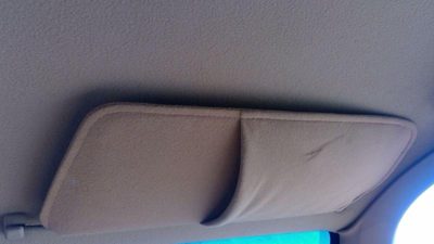 1993 Dodge Dakota Passenger Right Sun Visor Oem Tan