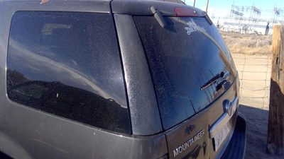 06-10 Mercury Mountaineer Driver Left Rear Moulding On Quarter Panel Charcoal G5