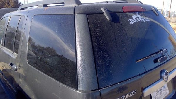 06-10 Mercury Mountaineer Driver Left Rear Moulding On Quarter Panel Charcoal G5 — photo 8