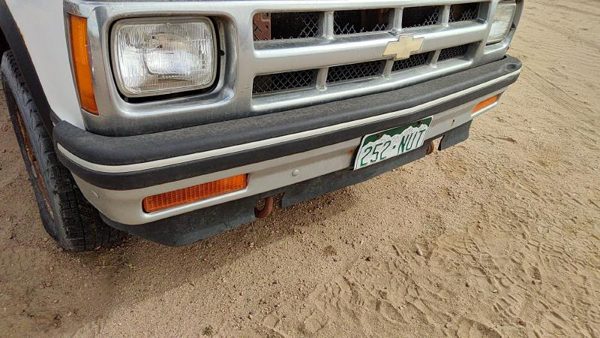 1991-1994 Chevy S10 Blazer Front Bumper With Brackets Assembly Oem 15961870 — photo 6