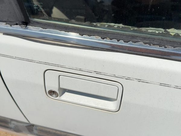 88-89 Honda Accord Lx Passenger Right Front Outside Door Handle Oem Sedan White — photo 4