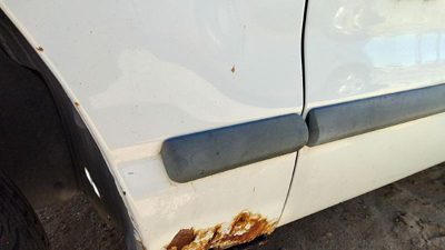 2005 Ford Explorer Driver Left Moulding From Fender Trim Strip Yz Oxford White