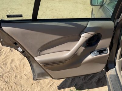 1999 Pontiac Bonneville Driver Left Rear Door Trim Panel With Switches Back Tan