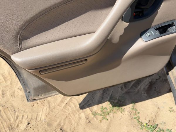 1999 Pontiac Bonneville Driver Left Rear Door Trim Panel With Switches Back Tan — photo 9