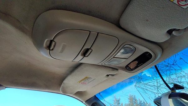 2000-2001 Dodge Dakota Center Overhead Console Dome Light Map Lamp Cubby Gray — photo 2